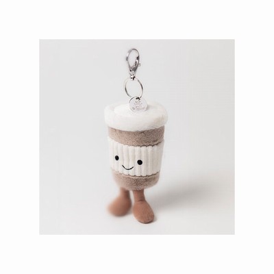 Jellycat Coffee-To-Go Tas Bedeltje | AY5609872